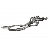 Kooks 05-10 Ford Mustang GT Manual 1 5/8in x 2 1/2in SS Long Tube Headers and OEM Catted SS X Pipe Kooks Headers Headers & Manifolds  AXOPROS