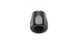Vibrant -4AN Hose End Socket - Black Vibrant Fittings  AXOPROS