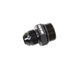 Snow Performance Snow -10 ORB to -8AN Straight Fitting (Black) Fittings aftermarket performance part