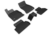 3D MAXpider 3D MAXpider 2019-2023 Genesis G70 RWD Kagu 1st & 2nd Row Floormat - Black Floor Mats - Rubber aftermarket performance part
