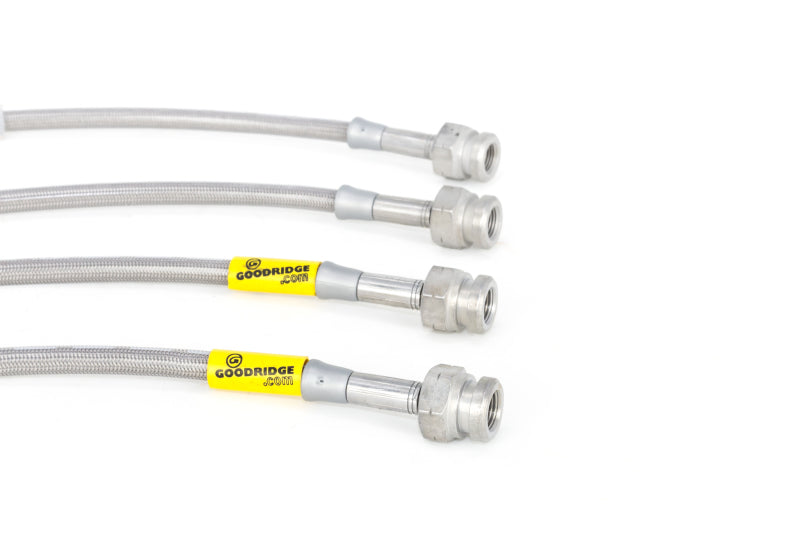 Goodridge 11-15 Jeep Grand Cherokee (Incl SRT 8) / 11-15 Dodge Durango SS Brake Line Kit Goodridge Brake Line Kits  AXOPROS