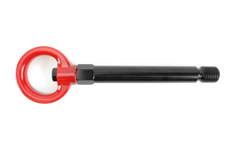 PERRIN 17-21 Honda Civic Si/Type R/Touring/Hatchback Tow Hook Kit Rear - Red Perrin Performance Tow Hooks  AXOPROS
