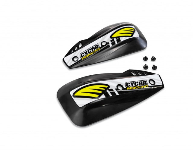 Cycra Rebound DX Handshields - Black Cycra Hand Guards  AXOPROS
