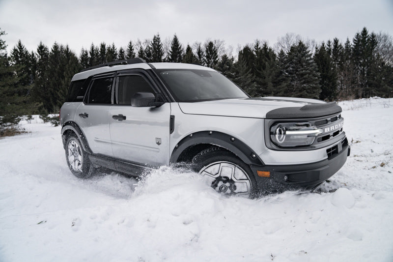 AVS 2021 Ford Bronco Sport Ventvisor Outside Mount Window Deflectors 4pc - Smoke AVS Wind Deflectors  AXOPROS