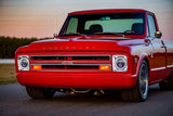 Oracle 7in High Powered LED Headlights - Black Bezel - White ORACLE Lighting Headlights  AXOPROS