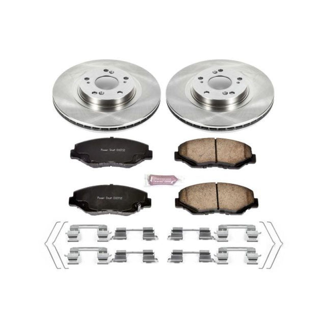 Power Stop 13-15 Acura ILX Front Autospecialty Brake Kit PowerStop Brake Kits - OE  AXOPROS