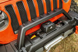 Rugged Ridge 18-21 Jeep Wrangler/Gladiator (JL/JT) Venator Modular Bumper - Black Rugged Ridge Bumpers - Steel  AXOPROS