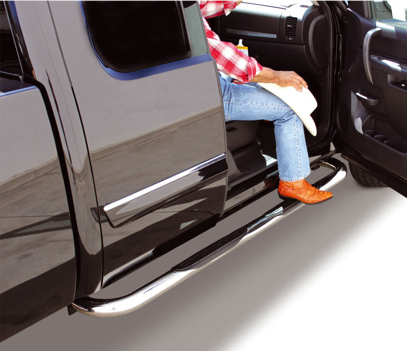 Go Rhino 80-98 Ford F Series 4000 Series SideSteps - Cab Length - SS Go Rhino Side Steps  AXOPROS