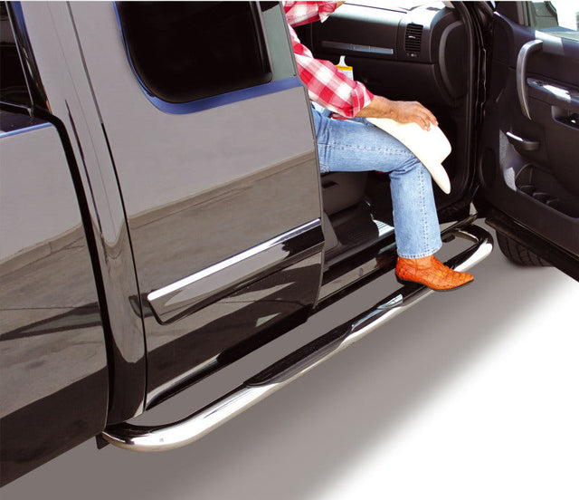 Go Rhino 80-98 Ford F Series 4000 Series SideSteps - Cab Length - SS Go Rhino Side Steps  AXOPROS