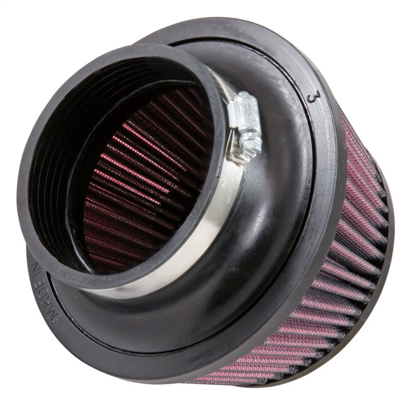 K&N Universal Round Clamp-On Air Filter 3in Flange ID x 6in Base OD x 4.625in Top OD x 3in Height K&N Engineering Air Filters - Universal Fit  AXOPROS