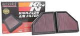 K&N 16-19 BMW 750i L6-4.4L F/I Replacement Drop In Air Filter K&N Engineering Air Filters - Drop In  AXOPROS