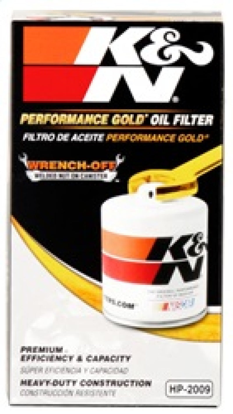 K&N 03-05 Neon SRT-4 / Lotus Elise Performance Gold Oil Filter K&N Engineering Oil Filters  AXOPROS