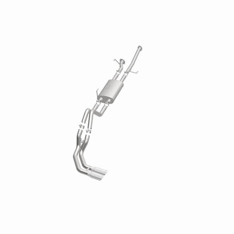 MagnaFlow 14 Toyota Tundra V8 4.6L/5.7L Stainless C/b Exhaust Dual same side pass. rear tire Magnaflow Catback  AXOPROS