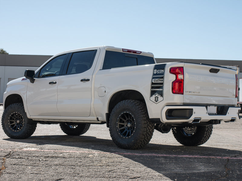 ICON 2019+ GM 1500 1.5-3.5in Stage 2 Suspension System w/Billet Uca ICON Coilovers  AXOPROS