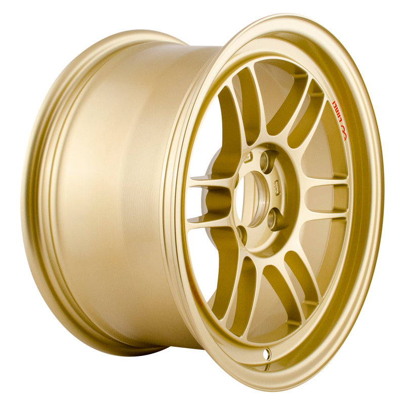 Enkei RPF1 15x8 4x100 28mm Offset 75mm Bore Gold Wheel Enkei Wheels - Cast  AXOPROS