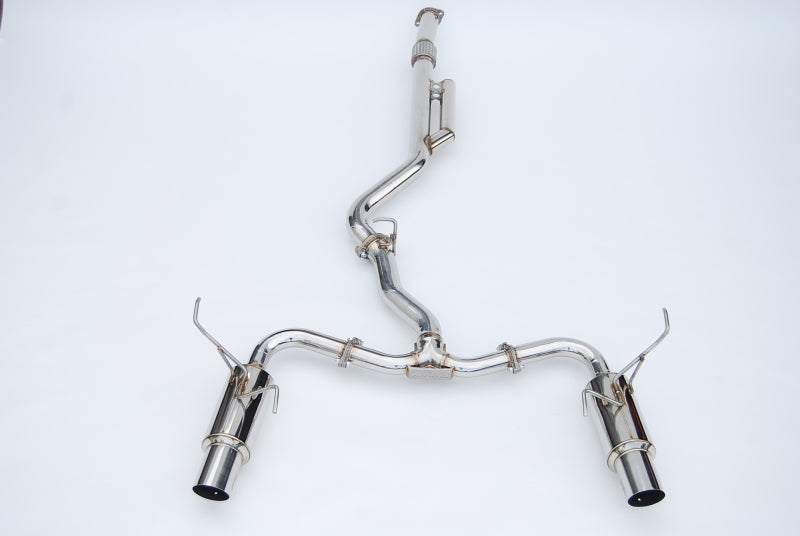 Invidia 2022+ Subaru WRX N1 Twin Outlet Single Layer SS Tip Cat-Back Exhaust Invidia Catback  AXOPROS