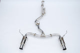 Invidia 2022+ Subaru WRX N1 Twin Outlet Single Layer SS Tip Cat-Back Exhaust Invidia Catback  AXOPROS