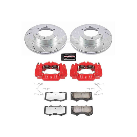 PowerStop Power Stop 05-22 Toyota Tacoma Front Z36 Truck & Tow Kit w/Cals Brake Calipers - Perf aftermarket performance part