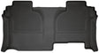 Husky Liners 20-24 Chevrolet Silverado 2500/3500HD DC WeatherBeater 2nd Seat Black Floor Liners Husky Liners Floor Mats - Rubber  AXOPROS