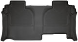 Husky Liners 20-24 Chevrolet Silverado 2500/3500HD DC WeatherBeater 2nd Seat Black Floor Liners Husky Liners Floor Mats - Rubber  AXOPROS