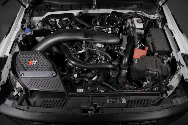 K&N 2023 Ford Bronco Raptor V6 3.0L F/I 63 Series Aircharger Performance Air Intake System K&N Engineering Cold Air Intakes  AXOPROS