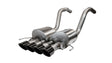 Corsa 2015-2019 Chevrolet Corvette C7 Z06 6.2L 2.75in Xtreme Axle-Back w/ Dual NPP & Quad Black Tips CORSA Performance Axle Back  AXOPROS