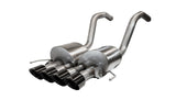 Corsa 2015-2019 Chevrolet Corvette C7 Z06 6.2L 2.75in Xtreme Axle-Back w/ Dual NPP & Quad Black Tips CORSA Performance Axle Back  AXOPROS