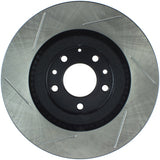 StopTech Power Slot 2003+ Mazda RX8 Slotted Left Front Rotor - SPORT SUSPENSION ONLY Stoptech Brake Rotors - Slotted  AXOPROS