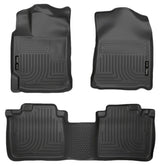Husky Liners 10-13 Lexus RX350/RX450h WeatherBeater Black Front & 2nd Seat Floor Liners Husky Liners Floor Mats - Rubber  AXOPROS