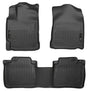 Husky Liners 10-13 Lexus RX350/RX450h WeatherBeater Black Front & 2nd Seat Floor Liners Husky Liners Floor Mats - Rubber  AXOPROS