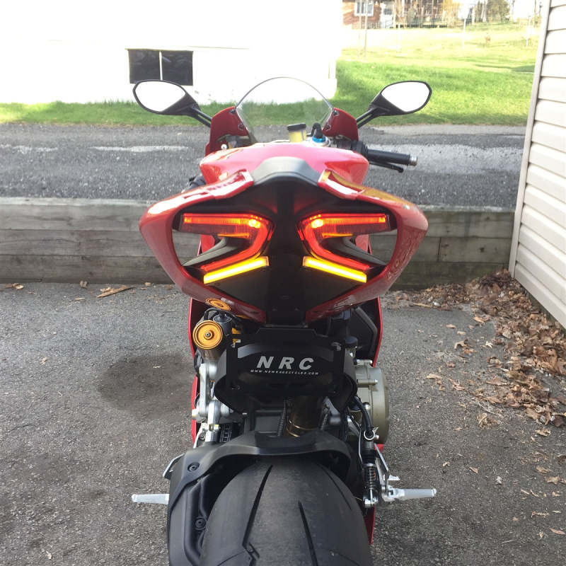 New Rage Cycles 16-19 Ducati 959 Panigale Fender Eliminator Kit New Rage Cycles Lights Corner  AXOPROS