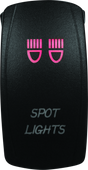 DragonFire Racing Lighted Switch Spot Light On/Off Red DragonFire Racing Relays  AXOPROS