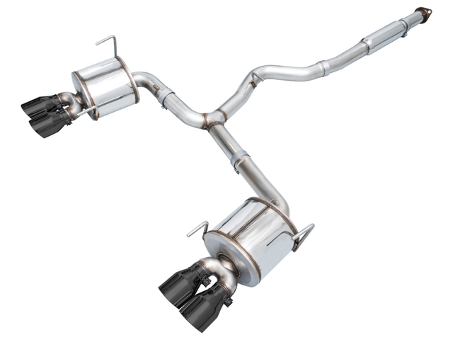 AWE Tuning 2022+ VB Subaru WRX Touring Edition Exhaust - Diamond Black Tips AWE Tuning Catback  AXOPROS