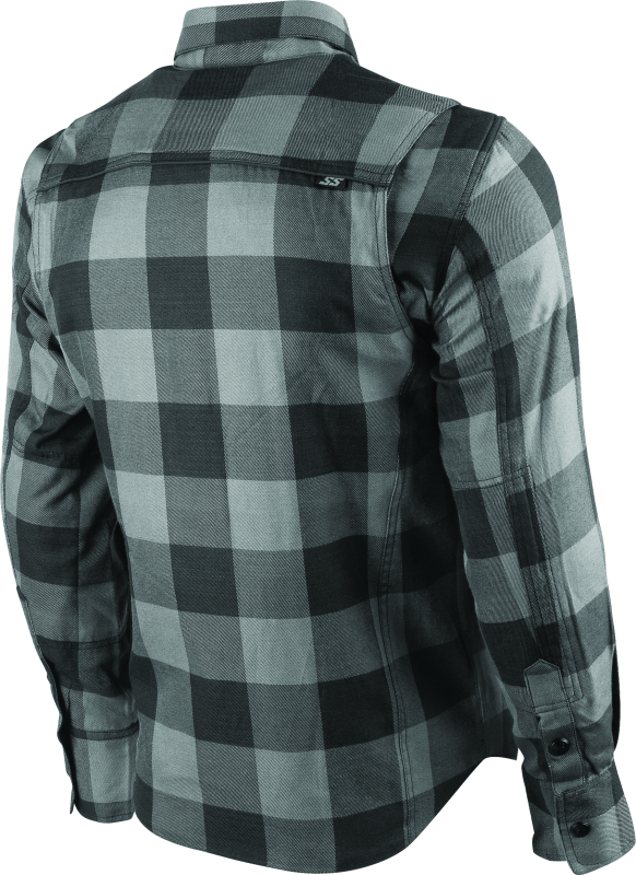 Speed and Strength True Grit Armored Moto Shirt Grey - Small Speed and Strength Shirts  AXOPROS