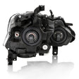 ANZO 2013-2015 Nissan Altima Projector Headlight Black Amber ANZO Headlights  AXOPROS