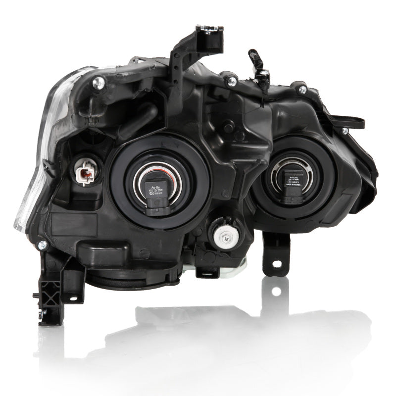 ANZO 2013-2015 Nissan Altima Projector Headlight Black Amber ANZO Headlights  AXOPROS