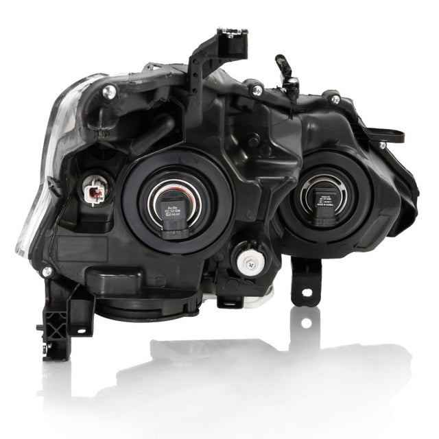 ANZO 2013-2015 Nissan Altima Projector Headlight Black Amber ANZO Headlights  AXOPROS