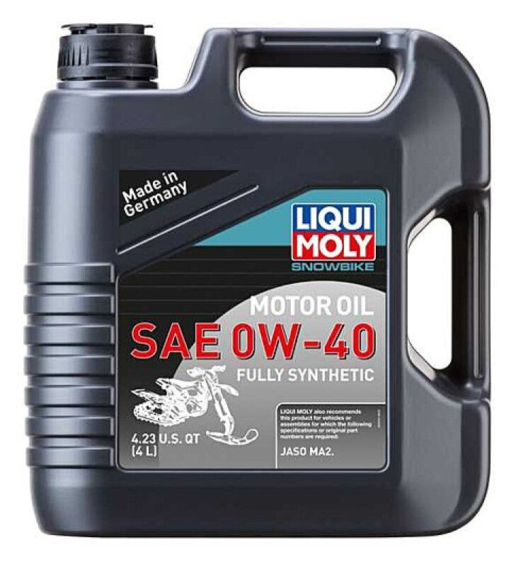 LIQUI MOLY 4L Snowbike Motor Oil SAE 0W40 LIQUI MOLY Motor Oils  AXOPROS