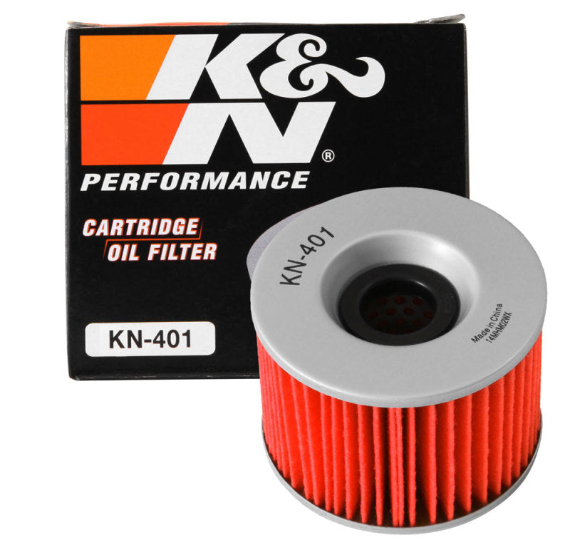 K&N Honda / Kawasaki / Yamaha / Triumph 3in OD x .75ID x 2.210in H Oil Filter K&N Engineering Oil Filters  AXOPROS