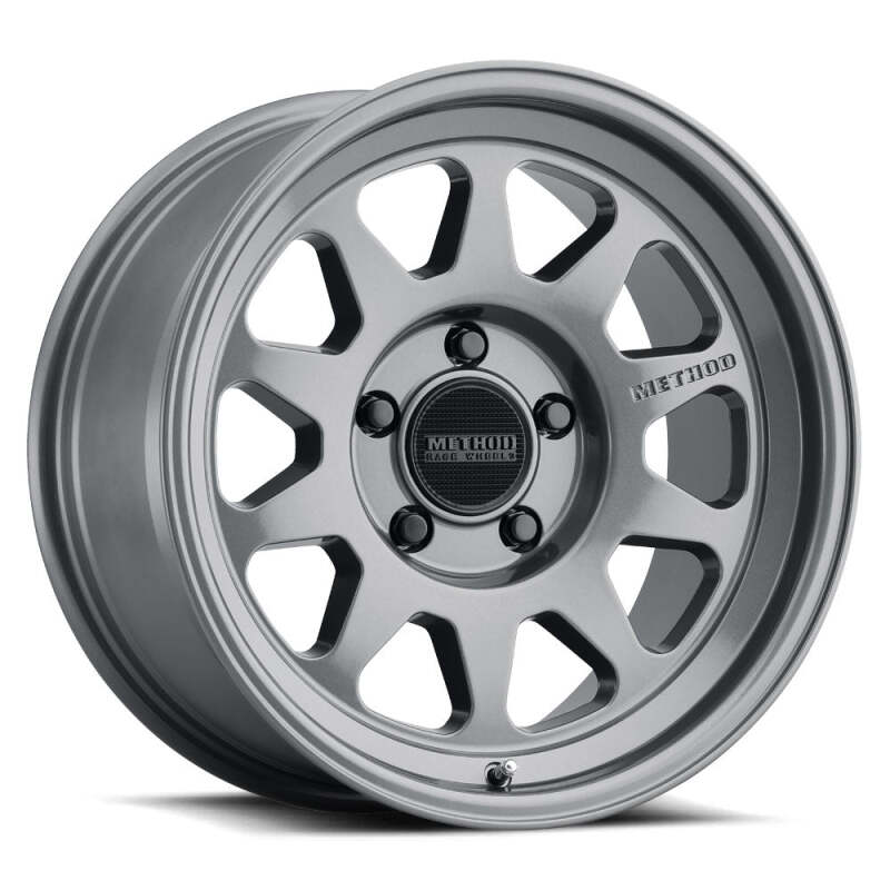 Method MR316 17x8 25mm Offset 5x120 110.50mm CB Gloss Titanium Wheel Method Wheels Wheels - Cast  AXOPROS