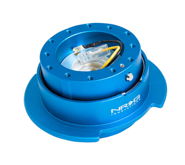 NRG Quick Release Kit Gen 2.5 - Blue / Blue Ring NRG Quick Release Adapters  AXOPROS