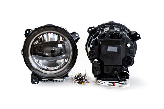 DV8 Offroad 18-22 Jeep Gladiator Wrangler LED Projector Headlights DV8 Offroad Headlights  AXOPROS
