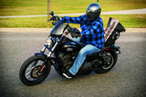 Kuryakyn Heavy Industry Mirrors Black Kuryakyn Rear View Mirrors  AXOPROS