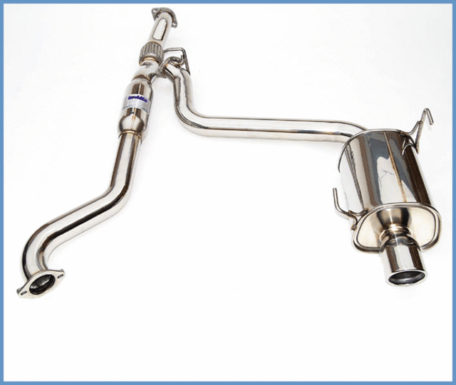 Invidia 15+ Subaru WRX/STI Single Q300 Rolled Stainless Steel Tip Cat-back Exhaust Invidia Catback  AXOPROS