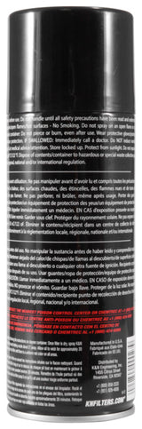 K&N 12.25 oz. Aerosol Air Filter Oil K&N Engineering Recharge Kits  AXOPROS