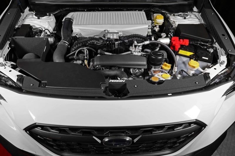 PERRIN 22-25 Subaru WRX Radiator Shroud - Black Perrin Performance Radiator Shrouds  AXOPROS