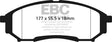 EBC 05-07 Ford F250 (inc Super Duty) 5.4 (2WD) Extra Duty Rear Brake Pads EBC Brake Pads - Performance  AXOPROS