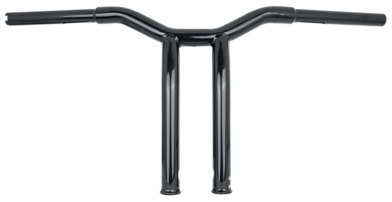 Burly Brand Dominator Raked 12in Black 1.25in O.D. Burly Brand Handlebars  AXOPROS
