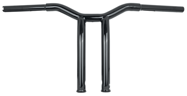 Burly Brand Dominator Raked 12in Black 1.25in O.D. Burly Brand Handlebars  AXOPROS