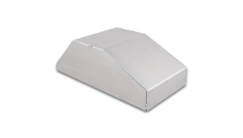 Vibrant I/C End Tank 6in Wide 12in Long 4in Tall Use w/ Horizontal I/C Core 12844 - 5052 Aluminum Vibrant Forced Induction Components  AXOPROS